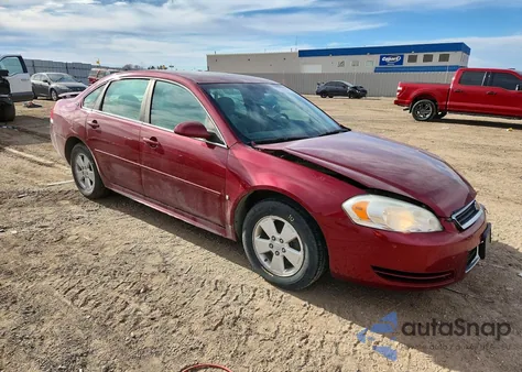 2009 Chevrolet Impala 1Lt from USA, damaged, VIN 2G1WT57K791162837